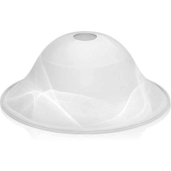 White Glass Shades for Floor Lamp Elegant Cover Light Fixture - Picture 6 of 10